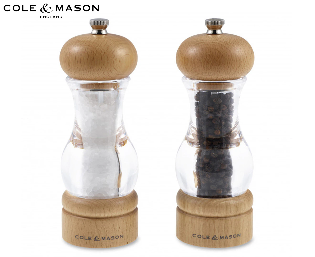 Cole & Mason Richmond Electronic Salt & Pepper Mill Gift Set