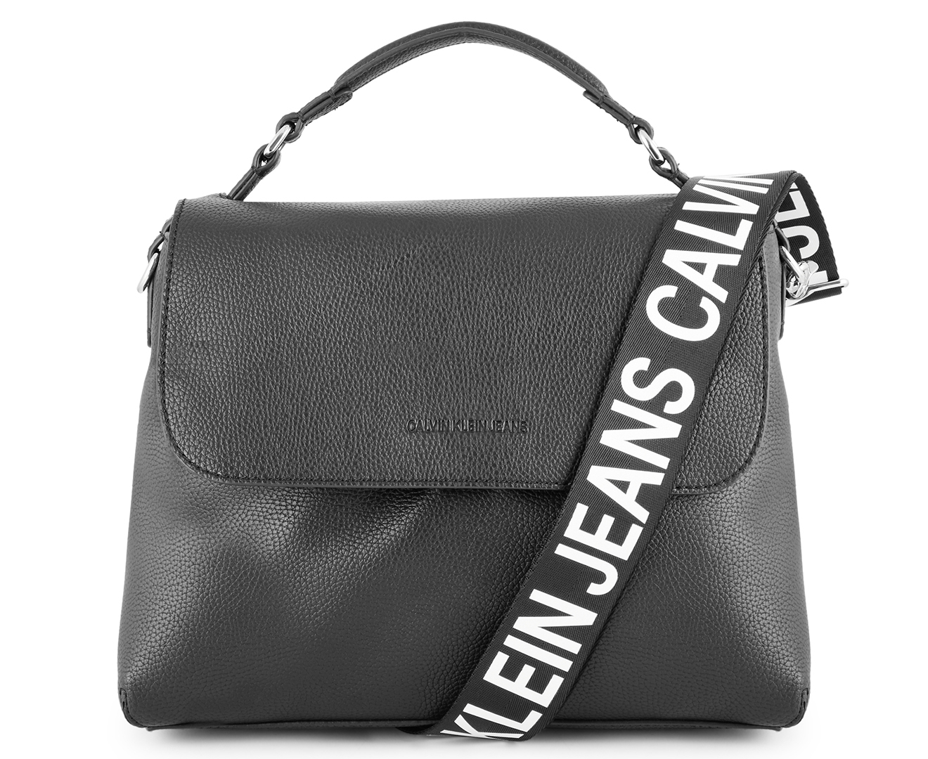 calvin klein ultra light flap shoulder bag