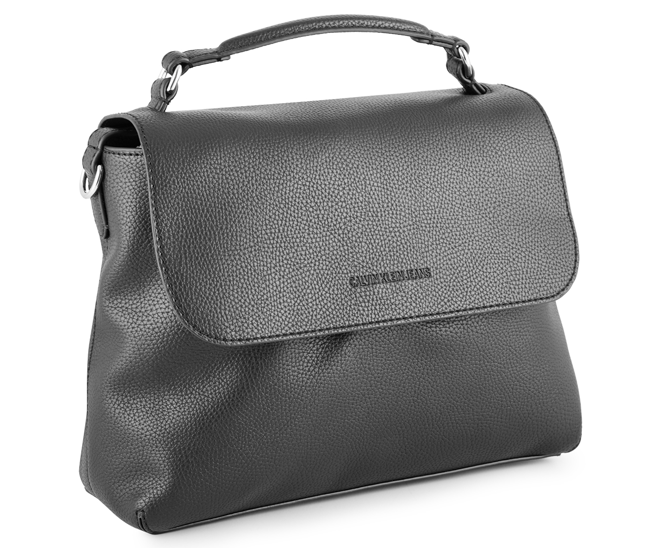 calvin klein ultra light flap shoulder bag