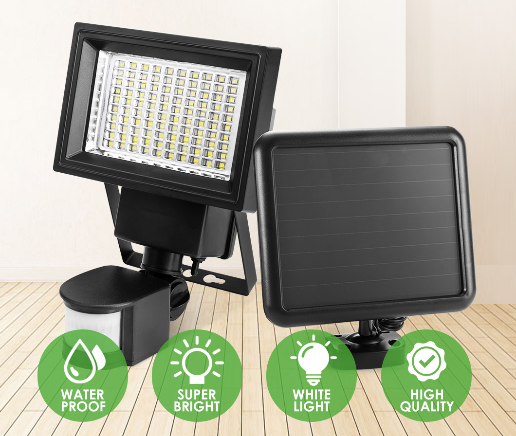 60 led solar motion sensor light discount