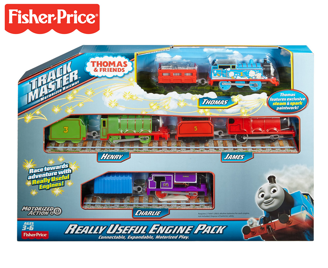 Charlie sales trackmaster train