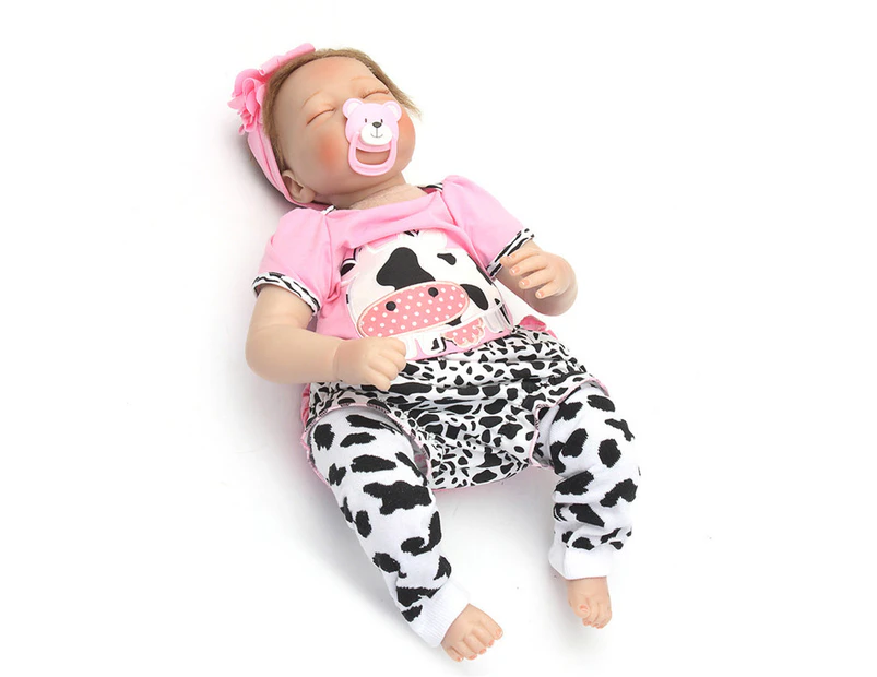 Reborn Baby Doll Lifelike Newborn Baby Infant Sleeping Girl Boy Doll Kids Toys
