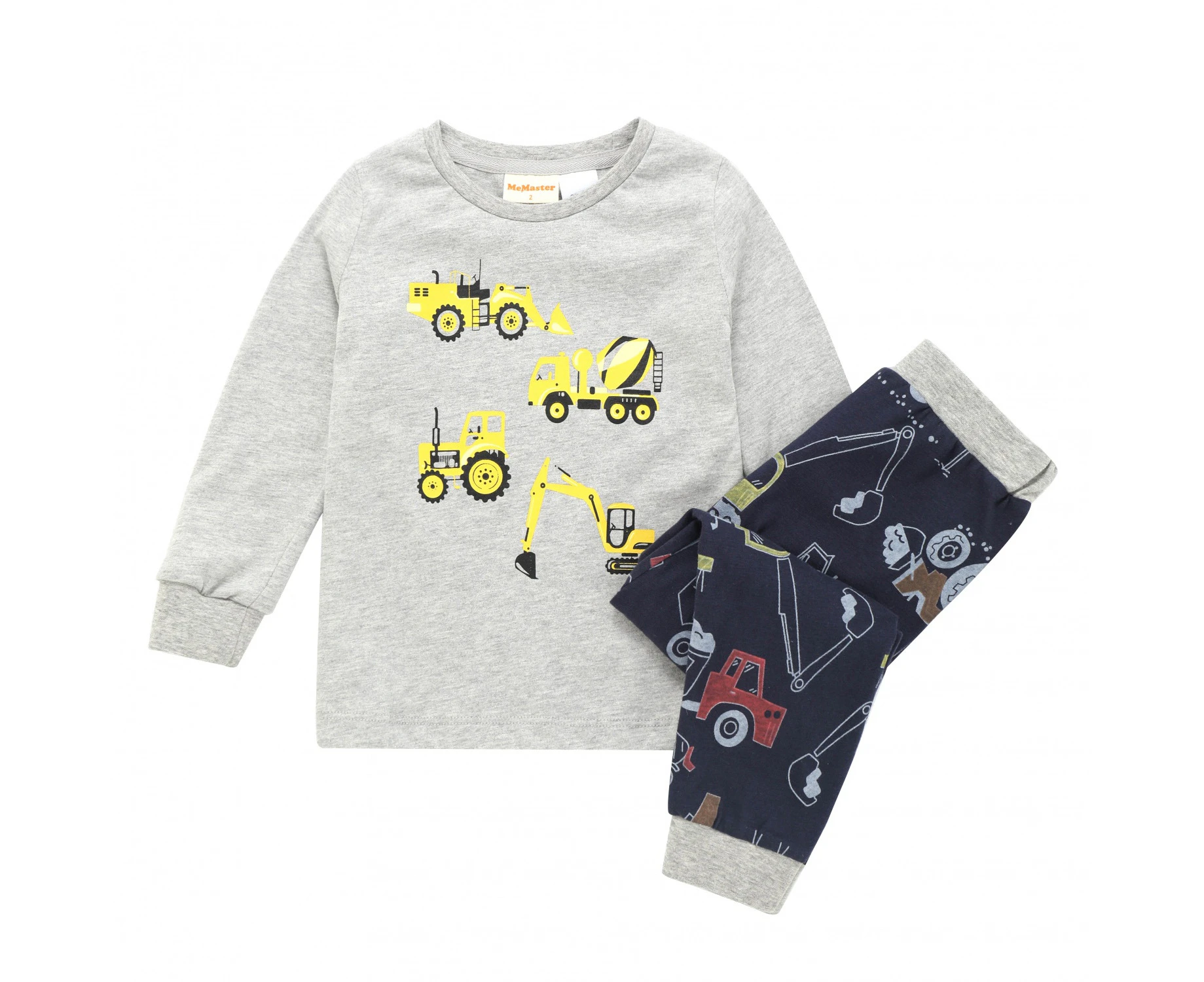 MeMaster  OLDER BOYS TRUCK PYJAMA SET