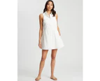 THE FATED Women's Emalie Mini Dress - White - Mini Dress