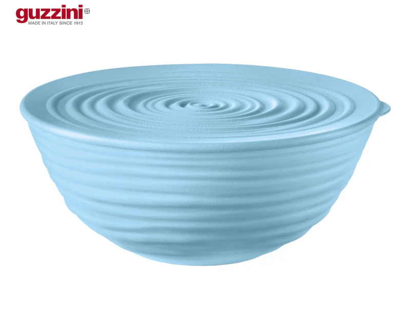 Guzzini Medium Earth Bowl w/ Lid - Powder Blue