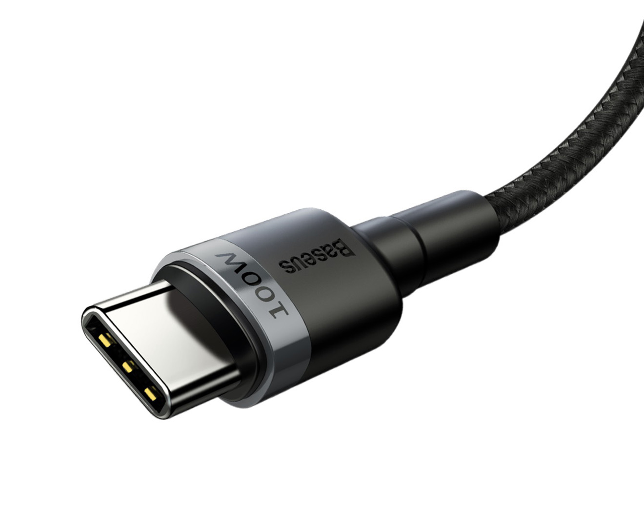 Gris 2M BASEUS Câble Baseus 100W USB-C vers USB-C 