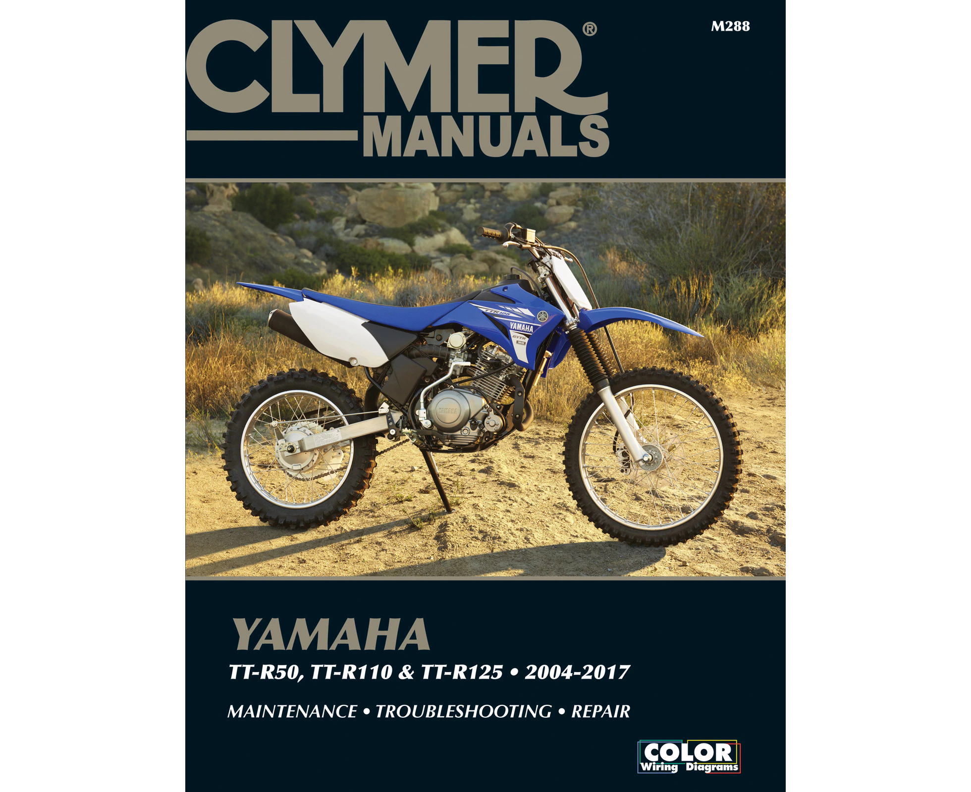 Clymer Yamaha TT-50 (06-17), TT-R110 (08-17) & TT-