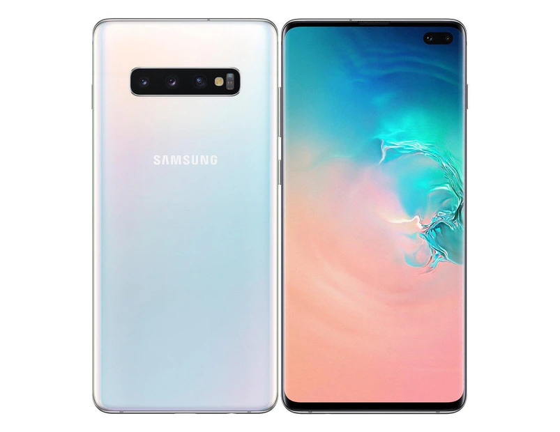 Samsung Galaxy S10 Plus 4G (G975) 128GB Prism White - Refurbished Grade A