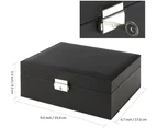 Black Jewellery Storage Box