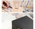 Black Jewellery Storage Box