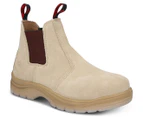 KingGee Men's Flinders Suede Work Boots - Sand