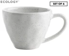 6 x Ecology Speckle Mugs 380mL - Milk