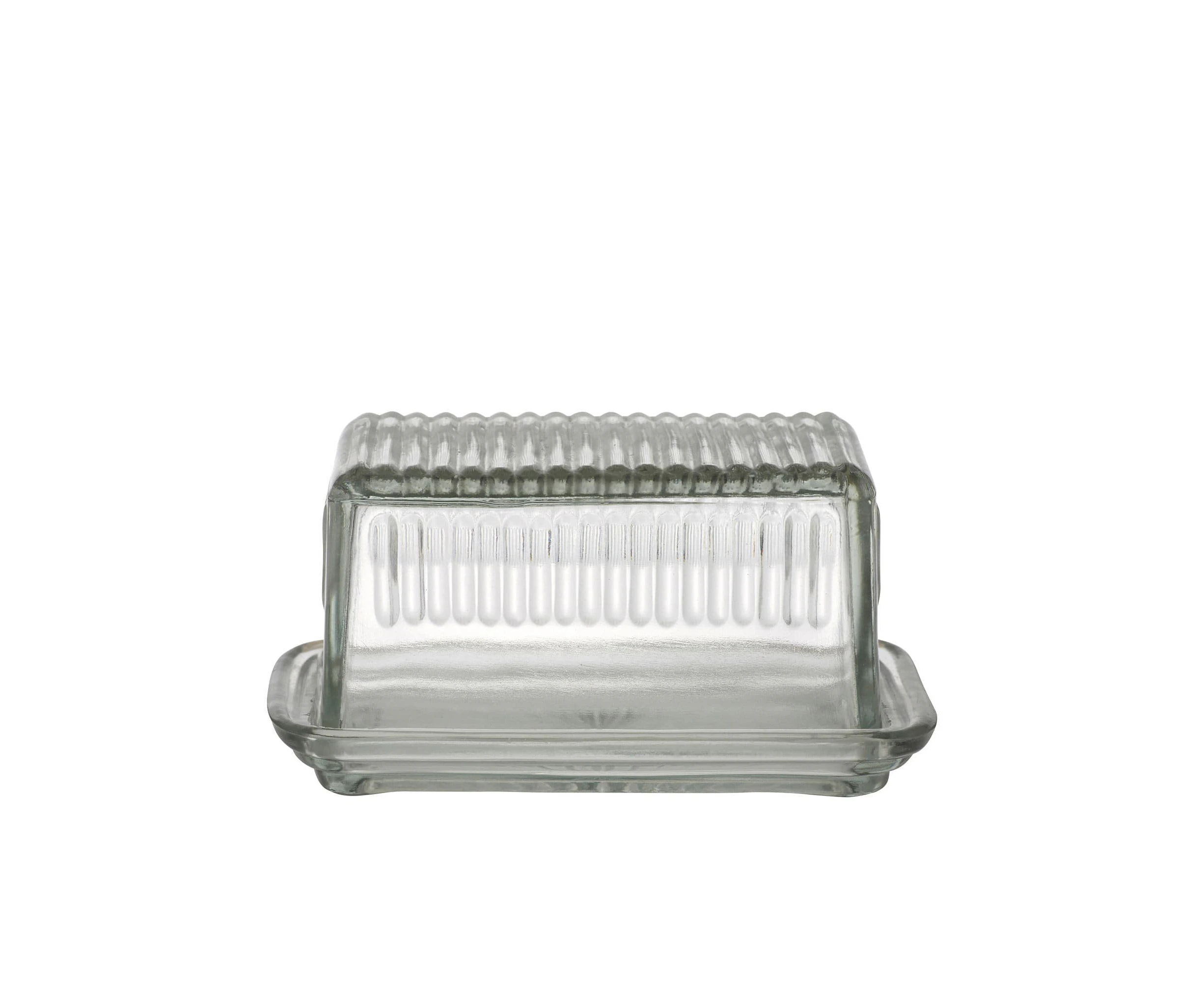 Academy Hemingway Glass Butter Dish