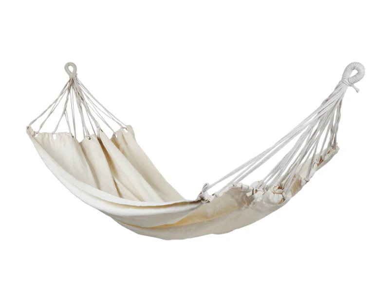 Verano Cream Double 100% Cotton Hammock