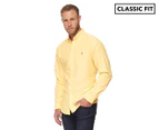 Ralph Lauren Men's Classic Fit Oxford Shirt - Yellow