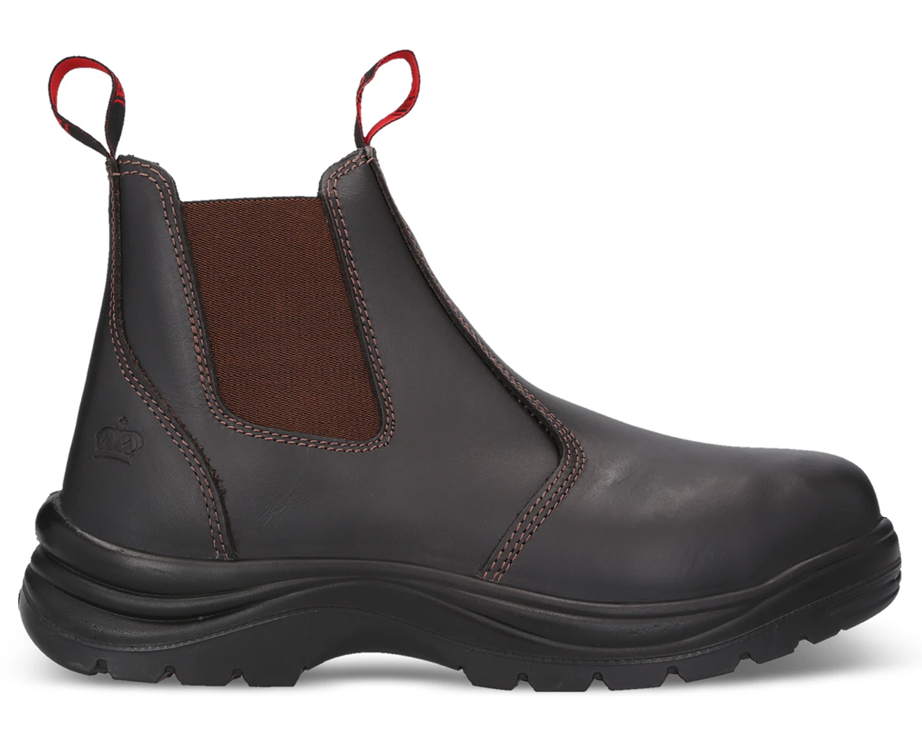 KingGee Men's Flinders Full Grain Work Boots - Claret