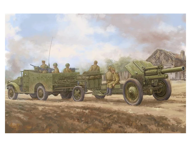 Hobbyboss 1:35 M3A1 Howitzer M-30 Late Version Tow 122mm