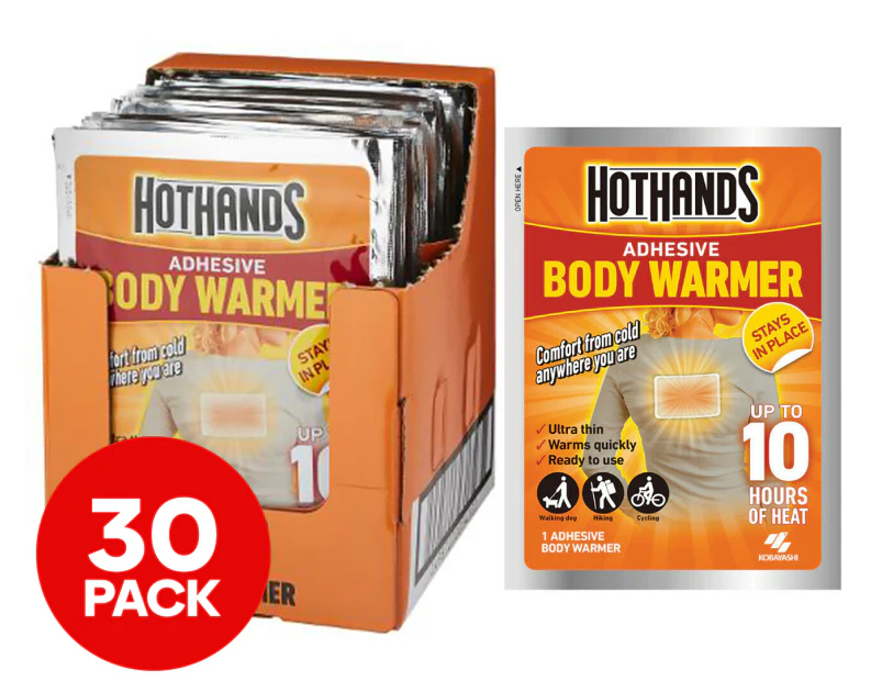 HotHands Adhesive Body Warmers 30pk