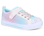 Skechers Girls' Twinkle Toes Twinkle Sparks Light-Up Winged Magic Sneakers - Light Pink Multi