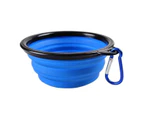 Outdoor Silicone Bowl - Blue