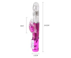 Rabbit Vibrator Dildo G-spot Multispeed Wand Massager Adult Female Sex Toy Pink