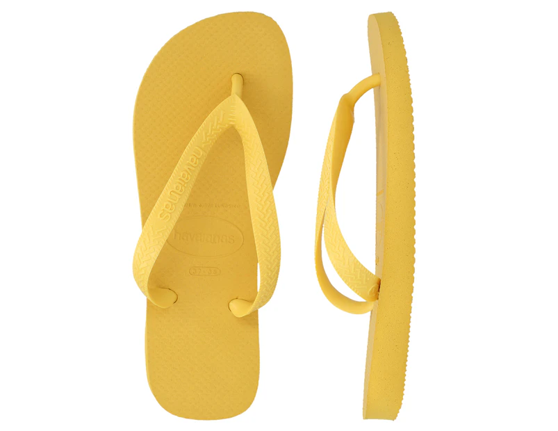 Havaianas Unisex Top Thongs - Yellow