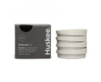 Natural Coffee Husk & Polymer Huskee Cup Lids - 85mm - 30mm - Universal