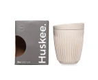 Natural Coffee Husk Polymer Huskee Cup & Lid - 85mm - 95mm - 8oz (237ml)