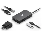 Microsoft USB-C Travel Hub - Black