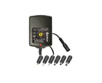 Sansai AC Multi Voltage Power Supply Adapter 1000mA 3v 4.5v 5v 6v 9v 12v DC 1A