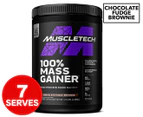 MuscleTech 100% Mass Gainer Chocolate Fudge Brownie 2.33kg