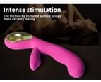 Loop Rabbit Vibrator USB Rechargeable G-Spot Dildo Massager Women Sex Toy Pink 8
