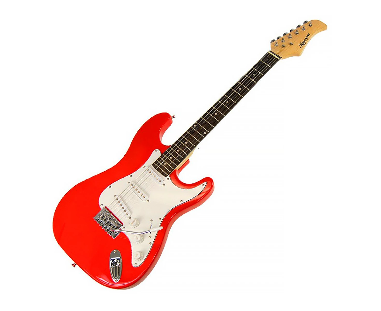 Karrera 39in Electric Guitar - Red