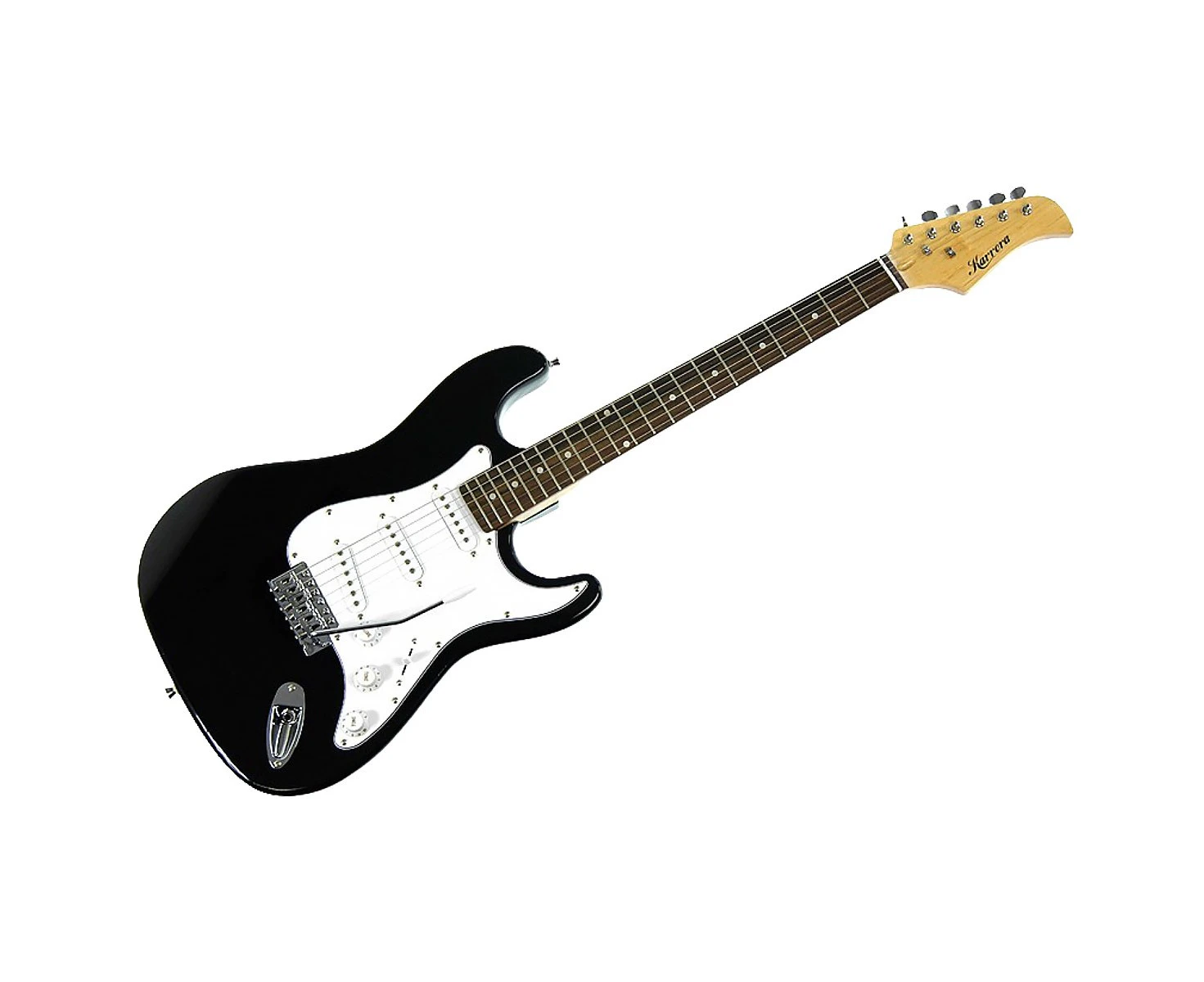 Karrera 39in Electric Guitar - Black