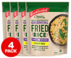 4 x Continental Classics Oriental Fried Rice Family Pack 180g