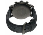 Emporio Armani Men's 46mm AR1970 Leather Watch - Black