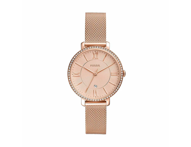 Fossil Jacqueline Rose Gold-Tone Watch ES4628