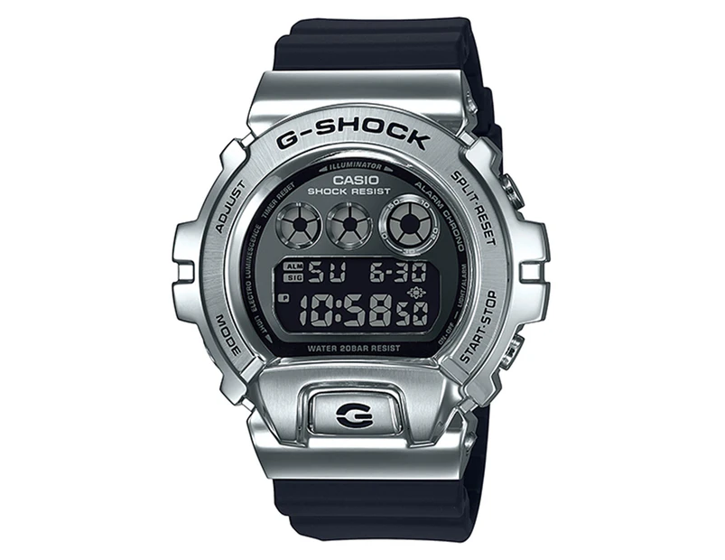 Casio G-Shock Men's 54mm GM6900-1 Stainless Steel Watch - Silver