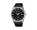 Citizen Dress Black Dial And Leather Band Watch BI5000-10E