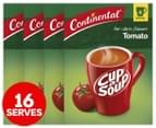 4 x 4pk Continental Cup A Soup Tomato 80g 1