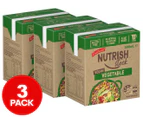 3 x Continental Nutrish Vegan Liquid Stock Vegetable 500mL