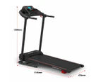 Powertrain K100 Electric Treadmill Foldable Home Gym Cardio