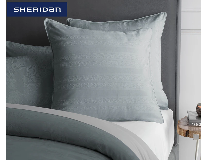 Sheridan Covington European Pillowcase - Bluestone