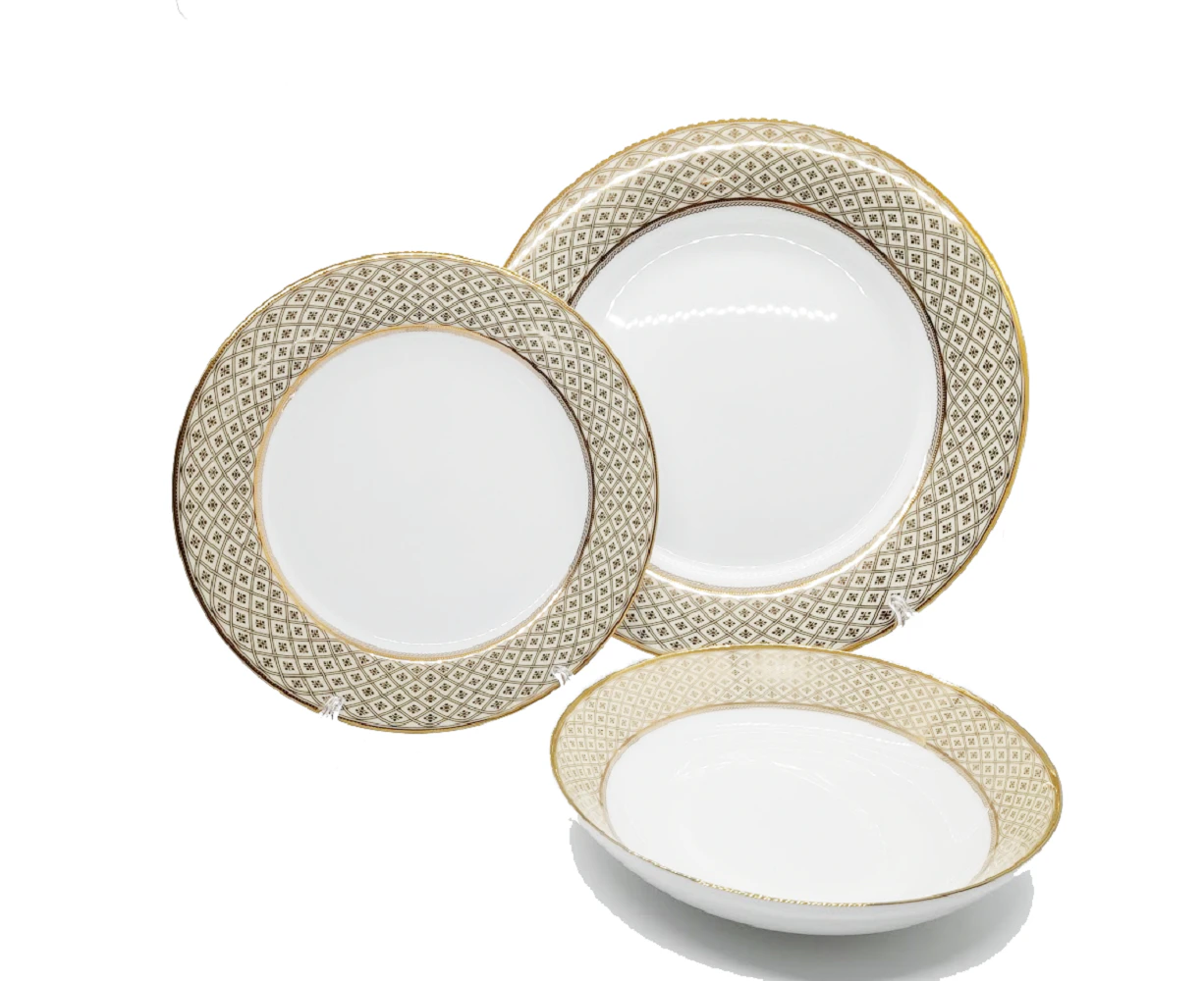 Dankotuwa Jewel Cream 12pcs Dinner Set