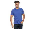 Polo Ralph Lauren Men's Crew Neck Tee / T-Shirt / Tshirt - Blue