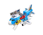 Children Toy Aircraft Vehicles Transports Plane Kids Air Freighter Car Boy Gift