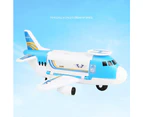 Children Toy Aircraft Vehicles Transports Plane Kids Air Freighter Car Boy Gift