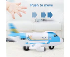 Children Toy Aircraft Vehicles Transports Plane Kids Air Freighter Car Boy Gift