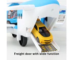 Children Toy Aircraft Vehicles Transports Plane Kids Air Freighter Car Boy Gift