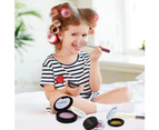 Kid Girls Pretend Makeup Set Tool Eco-friendly Cosmetic Play Kit Princess Toy Au